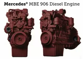 66G4D250A1 MERCEDES Dyno Mbe Engine Egr Core