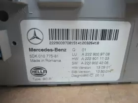 A2229009708 MERCEDES Rear Signal Acquisition Control Module #2