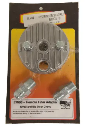 21576 MILODON Oil Filter Adapters