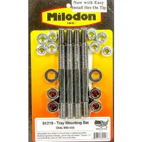 81219 MILODON Windage Tray Stud Kit Olds