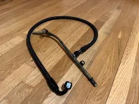 MN183590 MITSUBISHI Vented Oil Dipstick Tube Catch Line Evo