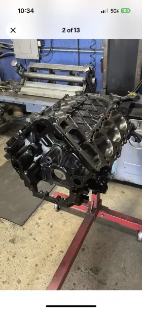 302-00100 MOPAR Engine Cylinder Block Wk Jeep Dodge Commander