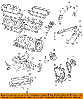 4720595AC MOPAR Engine Crankshaft Bearing Chrysler