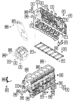 68067127AA MOPAR Bushing