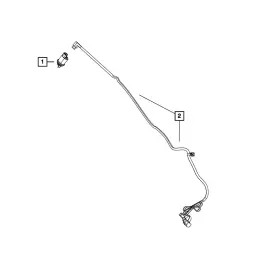 68159765AA MOPAR Block Heater Cord 500 Fiat
