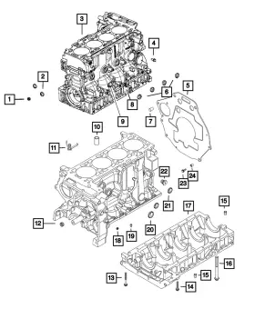 68188137AA MOPAR Bushing