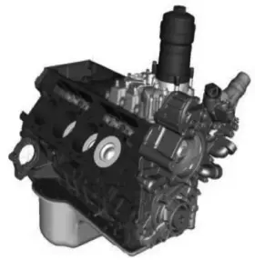 DA2251350 NAVISTAR Engine Block Powerstroke Diesel Ford