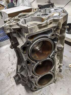 302-50254 NISSAN Engine Cylinder Block Murano