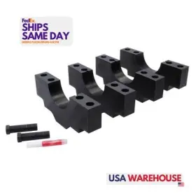 17045403 PRW INDUSTRIES INC Set Billet Caps Straight Outer