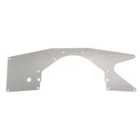 91711666 SPEEDWAY MOTORS Standard Engine Plate Offset Chevy