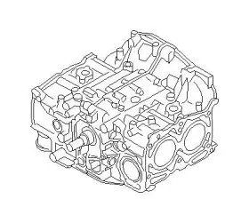 10103AC890 SUBARU OEM Block Sti #2