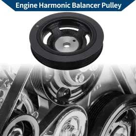 231243E010 X-AUTOHAUX Engine Harmonic Balancer Crank Pulley