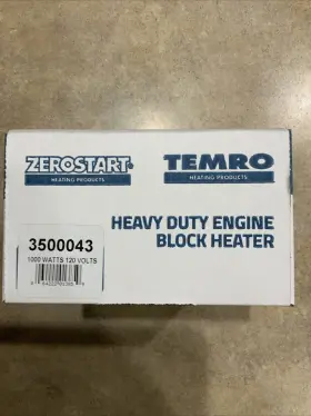 3500043 ZEROSTART Engine Block Heater Powerstroke 250 Ford