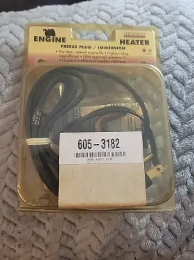 605-3182 ZEROSTART Freeze Plug Engine Block Heater