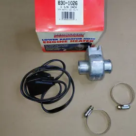 8301026 ZEROSTART Block Heater Start Nos Box Hose