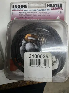 3100025 ZEROSTART/TEMRO Engine Heater 400
