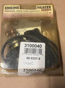3100040 ZEROSTART TEMRO Engine Block Heater Freeze Plug