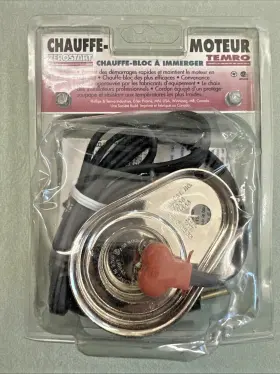 3100081 ZEROSTART/TEMRO Freeze Plug Immersion Heater #2
