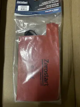3400036 ZEROSTART/TEMRO Silicone Pad Heater #2