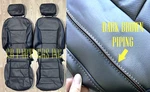 2021-2026 Ford F150 New Takeoff Front Leather Upholstery Dark Brown Piping. Fixed Price $187.49.