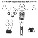 52pcs Carbon Fiber Full Interior Kit Cover Trim Sticker For Mini Cooper 2007-10. Fixed Price $132.79.