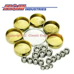 Brass Freeze Plug Kit Fits 1991-2000 Bb Chevy 454 427 366 Engines 1-5/8 Plugs. Fixed Price $26.90.