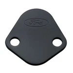 Ford Racing Fuel Pump Block Off Plate - Black Crinkle Finish W/ Oval. Fixed Price $31.13.
