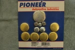 Pioneer Brass Freeze Plug Set. Fixed Price $24.00.