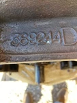 Engine Oldsmobile 1967 425 Short Block. Fixed Price $2500.00.