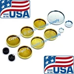 Brass Freeze Plug Kit Fits Oldsmobile 260 307 330 350 400 403 425 455 V8 Engines. Fixed Price $21.44.