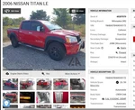 Used Engine Complete Assembly Fits: 2006 Nissan Titan 5.6l Vin B 4th Digit Flex. Fixed Price $894.90.