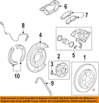Gm Oem Abs Anti-lock Brakes-rear Speed Sensor 22951116. Fixed Price $59.15.