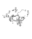 Genuine Mopar Engine Wiring 68568325ab. Fixed Price $668.15.