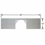 Competition Engineering 4009 Front Motor Plate For Chrysler 383-440 426 Hemi. Fixed Price $245.02.