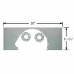 Competition Engineering 4036 Mid Mount Plate - 30" X 11-15/16" .090" Thick. Fixed Price $155.91.