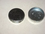 Two (2) Deep Cup Steel Expansion Plugs, 1-41/64", Usa, Service Supply #. Fixed Price $10.39.