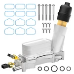 Aluminum Engine Oil Cooler Filter Housing Fit 11-16 Chrysler Dodge Jeep Ram 3.6l. Fixed Price $49.99.