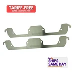 Moroso 25165, Pair Of Storage Block Off Exh. Plates Sbm 273-360 Aluminum Perform. Fixed Price $45.33.