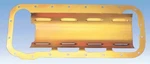 Milodon Windage Tray - Louvered Steel Cadmium Ford Fe-series Each. Fixed Price $137.68.
