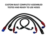 New Complete Assembled 6an Stainless Braided Cpe Fuel Hose Oil Gas Line. Fixed Price $62.76.