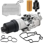 06f115397j Vw Audi Oil Filter Cooler Housing Assembly 06f115397h 06f115397k. Fixed Price $54.98.