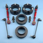 For Honda Pilot 2003-2008 Front 2.5" Rear 2" Leveling Lift Kit+sway Bar+camber. Fixed Price $159.95.