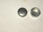 Two (2) Steel Shallow Cup Expansion Plugs, 5/8 , Service Supply #. Fixed Price $11.95.