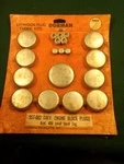 #1, Dorman Expansion Plug Engine Kit: 557-002 Chevy Block Plugs, 8cyl Small Blk. Fixed Price $34.75.