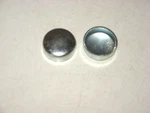 Two (2) Deep Cup Steel Expansion Plugs, 29/32", Usa, Service Supply #. Fixed Price $10.89.