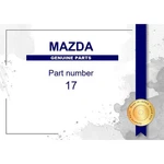 Genuine Mazda Dowel Tubular - Part No. 1757-10-111 (175710111). Fixed Price $44.90.