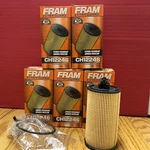 Lot Of 5 Fram Ch12246 Oil Filter For Wl10283 Buick Encore Chevrolet Extra Guard. Fixed Price $49.95.