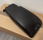 07-15 Jaguar Xk Front Center Console Arm Rest Lid Leather Black Leg. Fixed Price $99.00.