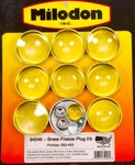 Milodon Freeze Plug - Complete Engine Brass Natural Pontiac V8 Kit. Fixed Price $73.47.