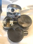 4- Kieth Black 722 .060 Sbf Forged Pistons 358 383 393 408 Ford. Fixed Price $75.00.